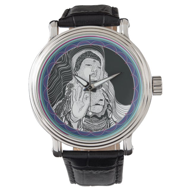 Buddah Watch Armbandsur (Framsida)