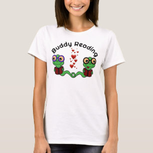 Budddy Reading Bookworms T Shirt