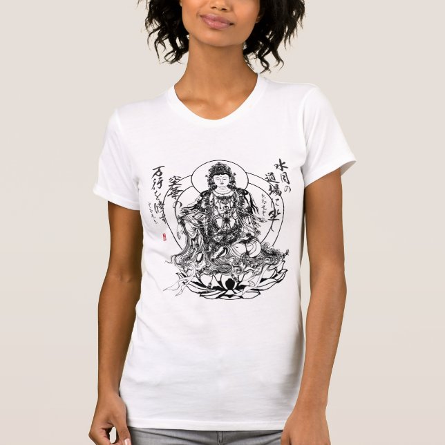 buddha-002w t-shirt (Framsida)