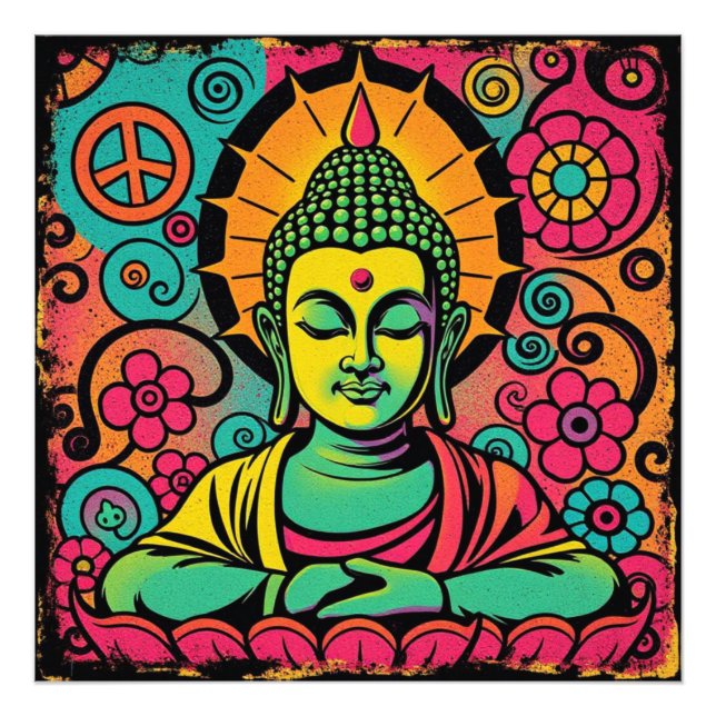 BUDDHA-10 FOTOTRYCK (Framsidan)
