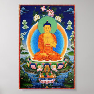 Buddha Affisch Tryck