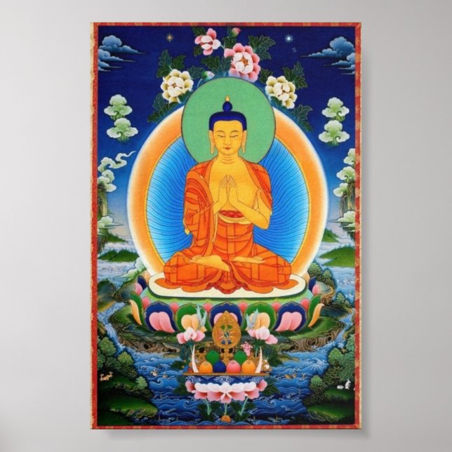 Buddha Affisch Tryck (Framsidan)