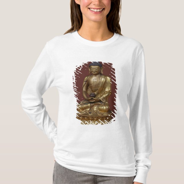 Buddha Amitayus som placeras i meditation Tröja (Framsida)