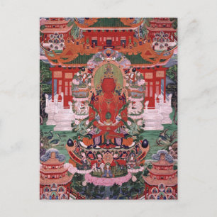 Buddha Amitayus Vykort