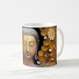 Buddha, Andlig Meditation Kaffemugg