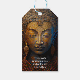 Buddha, Andlig Meditation Presentetikett