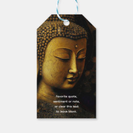 Buddha, Andlig Meditation Presentetikett