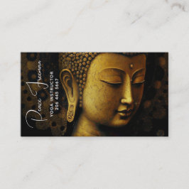 Buddha, Andlig Meditation Visitkort