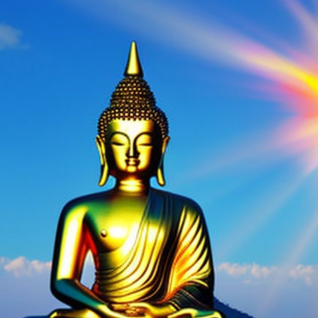 Buddha Andlig Statue T-Shirt (Skapare uppladdad)