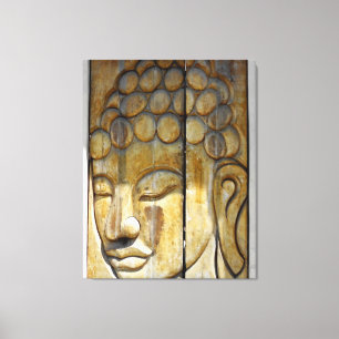 Buddha Ansikte Canvastryck