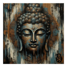 BUDDHA ANSIKTE PAINTING #3