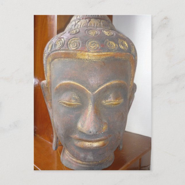 buddha ansikte vykort (Framsida)
