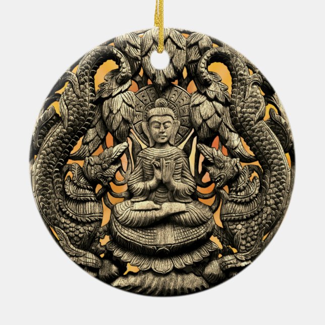 Buddha Art Ornament (Baksidan)