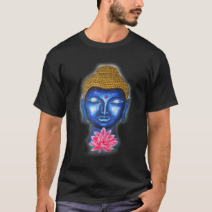 Buddha Asian Lotus Flower för flickor T Shirt