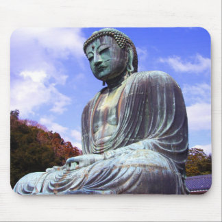 Buddha av Kamikura 2 - mousepad Musmatta