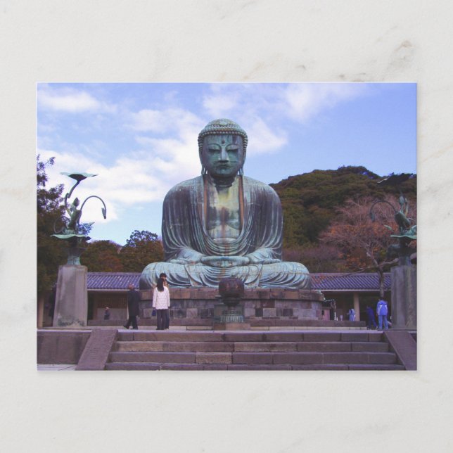 Buddha av Kamikura-vykort Vykort (Framsida)