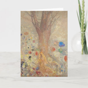 Buddha av Odilon Redon Kort