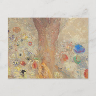 Buddha av Odilon Redon Vykort