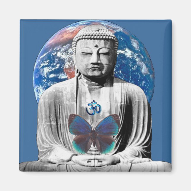 Buddha Awaits Magnet (Framsidan)