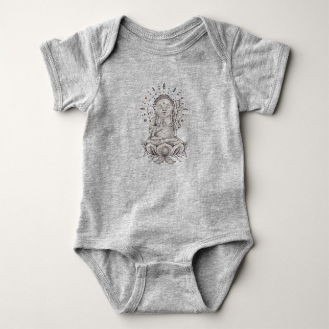 Buddha baby tröja (Framsida)