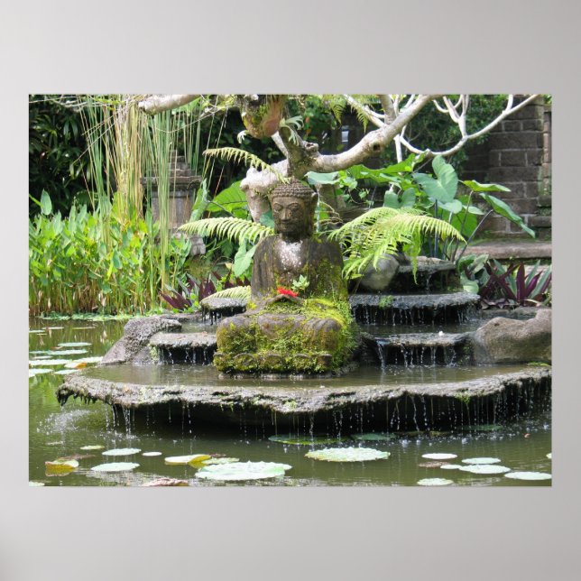 Buddha - Bali Indonesia Poster (Framsidan)