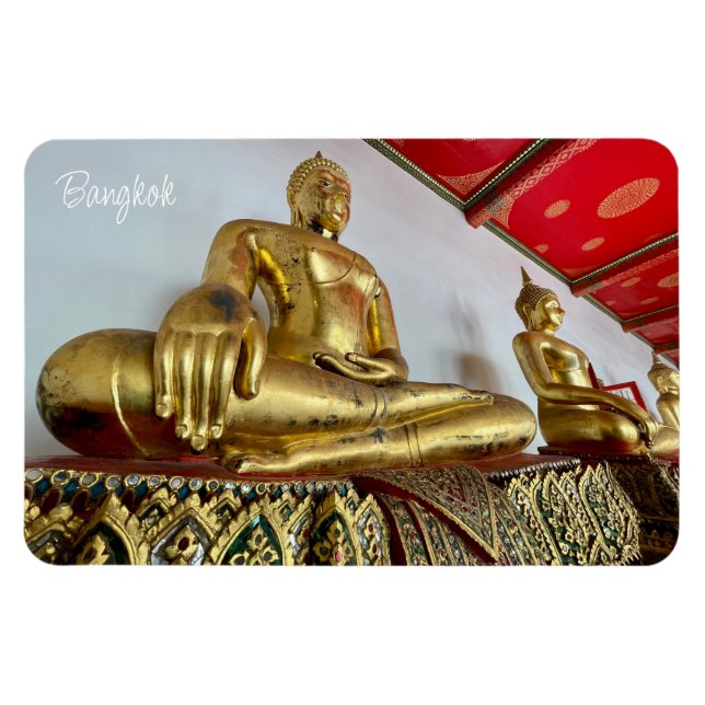 buddha bangkok wat pho magnet (Horisontell)
