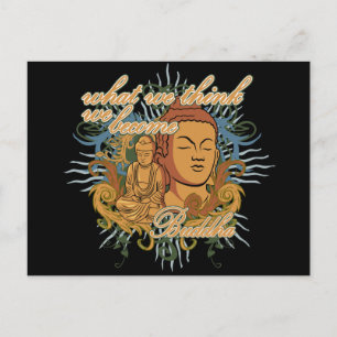 Buddha Become-citat Vykort