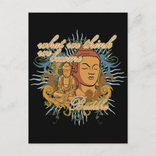 Buddha Become-citat Vykort