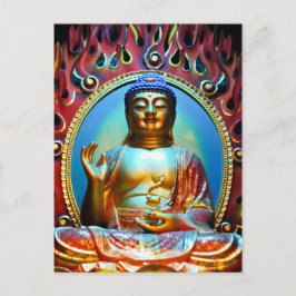 "Buddha Bless You" vykort