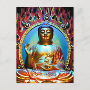 "Buddha Bless You" vykort