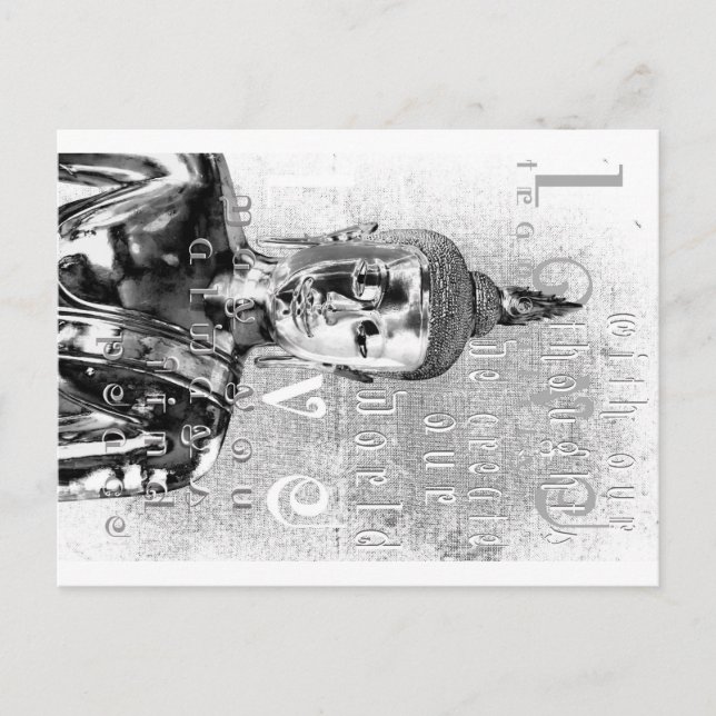 Buddha Blessing Vykort (Framsida)