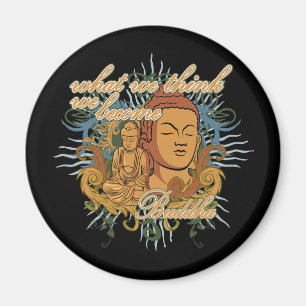 Buddha blir citationstecknet magnet