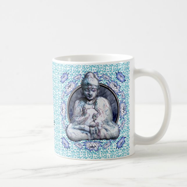 Buddha Breathe Kaffemugg (Höger)