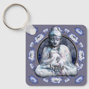 Buddha Breathe Nyckelring
