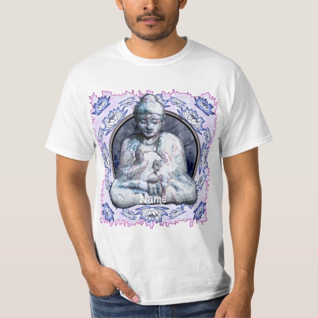 Buddha Breathe T Shirt (Framsida)