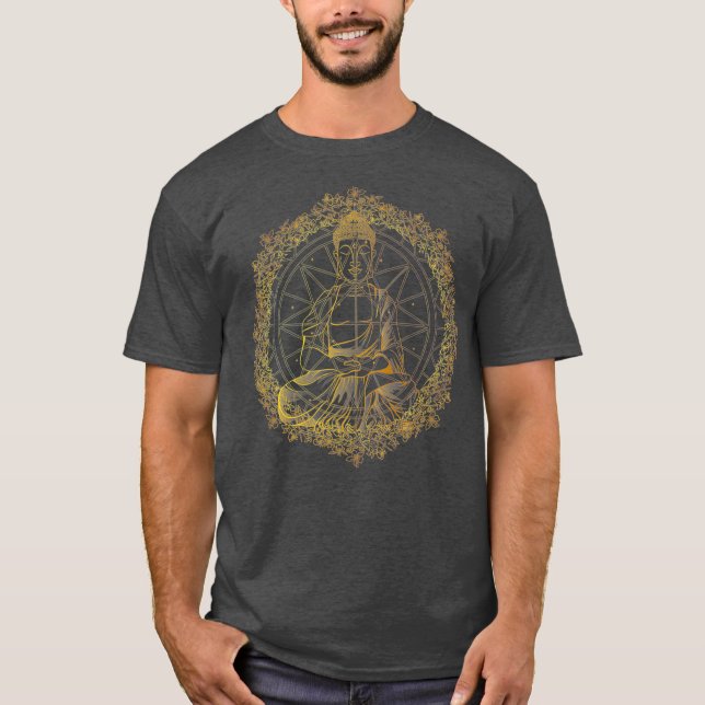 Buddha Buddha Gift för buddhist T Shirt (Framsida)