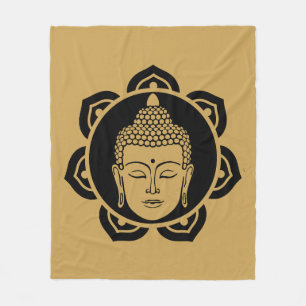 Buddha Buddha Purnima Buddha-dagen Fleecefilt
