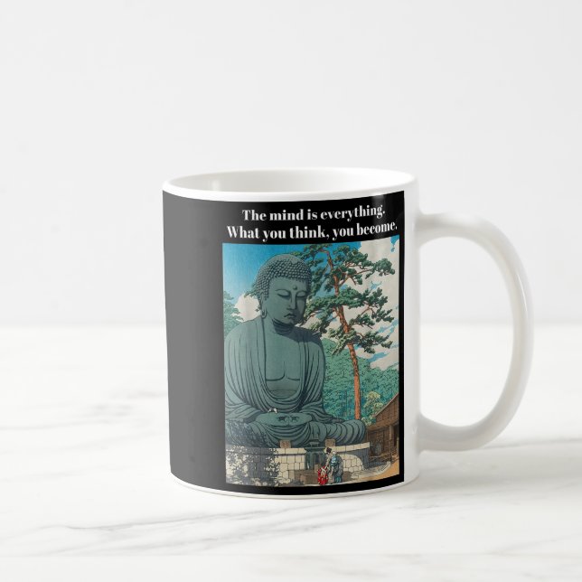 Buddha-buddhism Meditation Positi Kaffemugg (Höger)