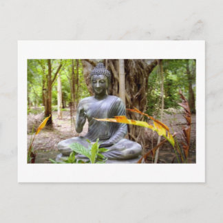 BUDDHA Buddhism Peace Vykort
