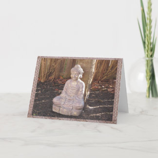 Buddha Buddhistisk Andlig Staty Avgud Fred Lycklig Helgkort