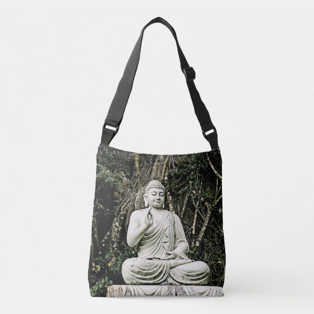 buddha, buddism, asiatisk, traditionell religion,  axelväska (Framsida)
