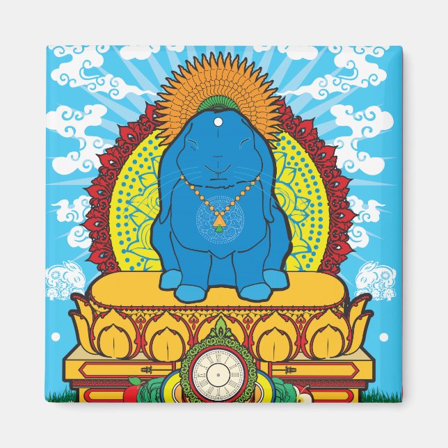 BUDDHA BUN MAGNET (Framsidan)