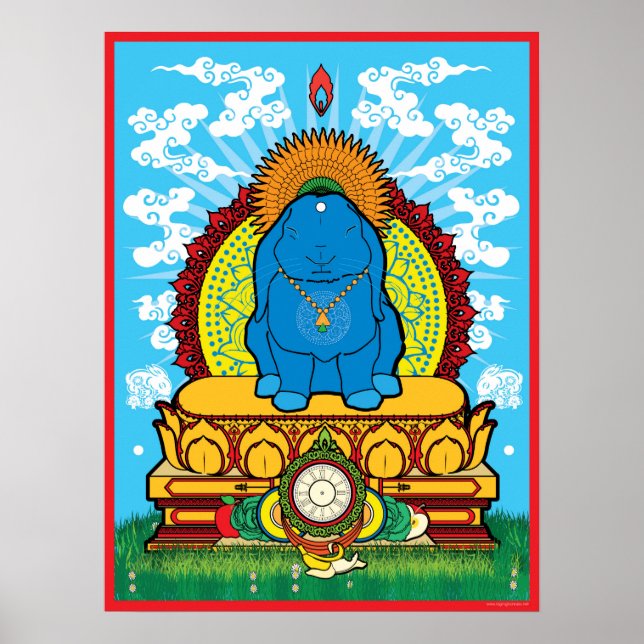 BUDDHA BUN POSTER (Framsidan)