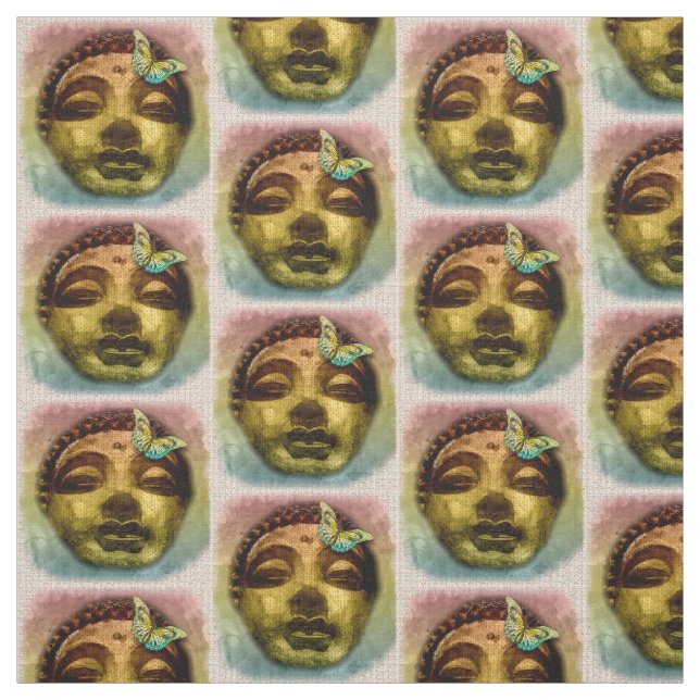 Buddha Butterfly Tyg (Prov)