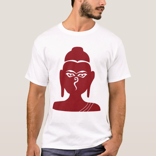 Buddha byst t-shirt (Framsida)