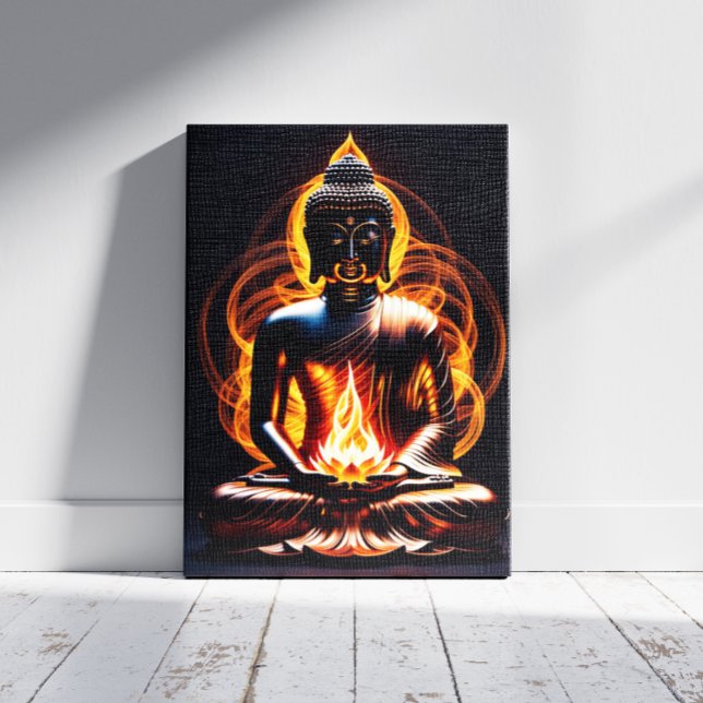 Buddha Canvastryck (Skapare uppladdad)