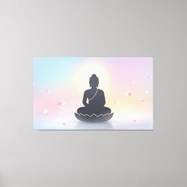 Buddha Canvastryck (Framsida)