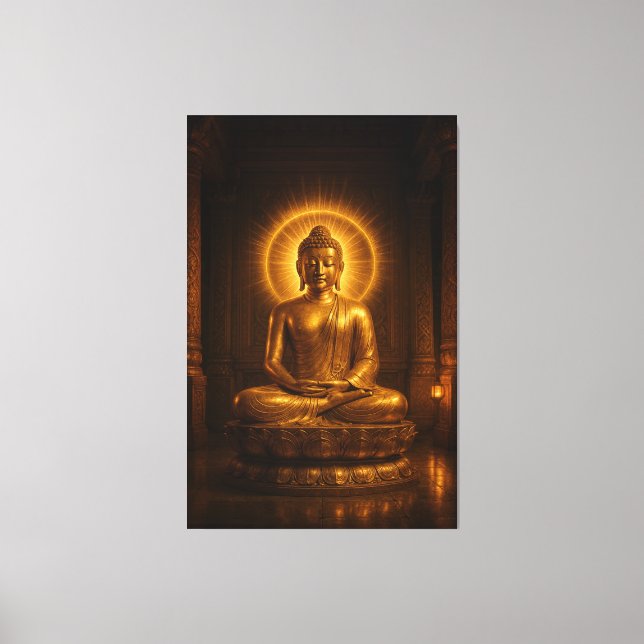 Buddha Canvastryck (Framsida)