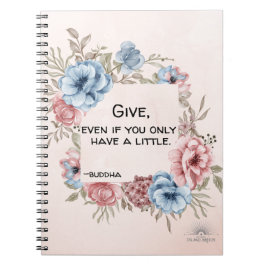 Buddha citat journal anteckningsbok