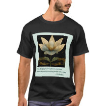 Buddha-citat om opinionen GULD lotus